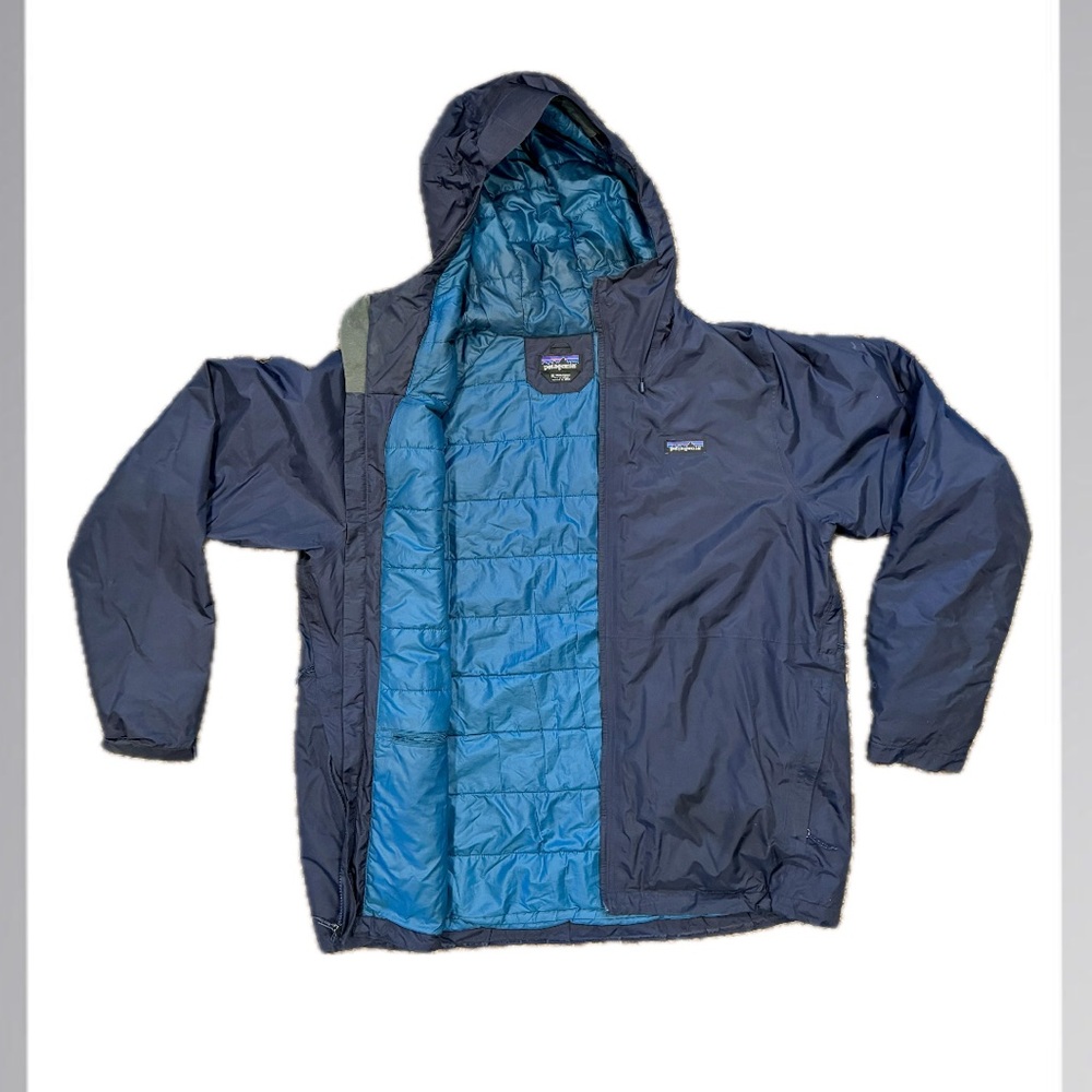 Patagonia Men’s Navy Blue Ski Snowboard Insulated Jacket - XL